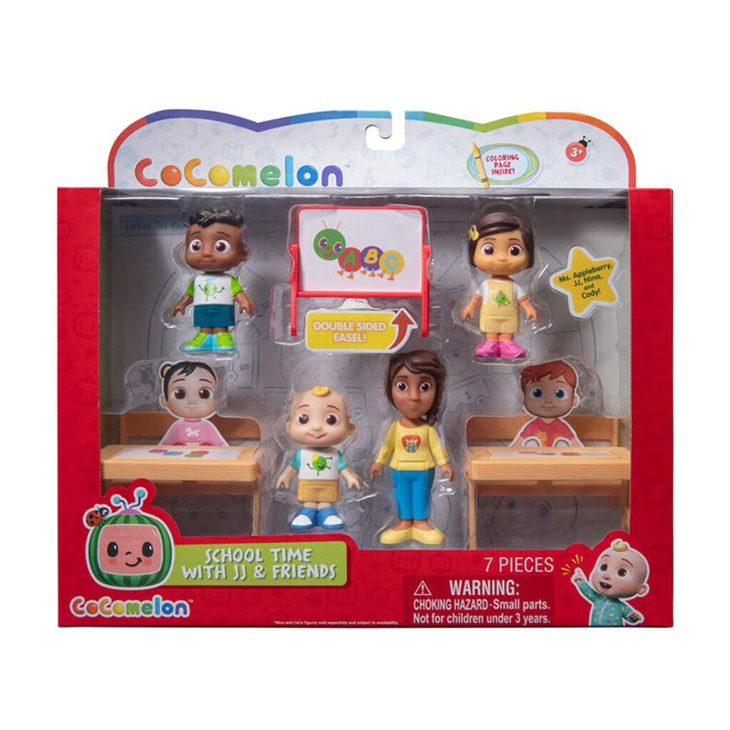 Cocomelon Schooltime Jj & Friends Pack