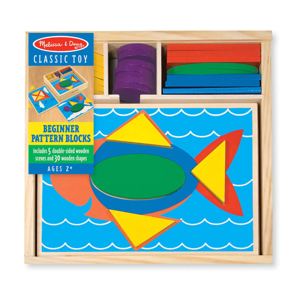 Melissa & Doug Beginner Pattern Blocks