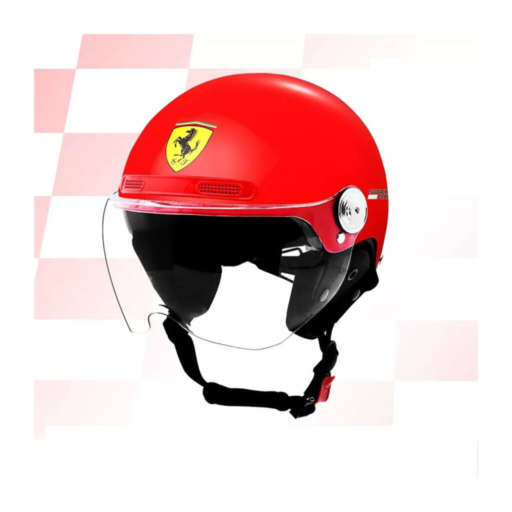 Ferrari Adjustable Helmet Red