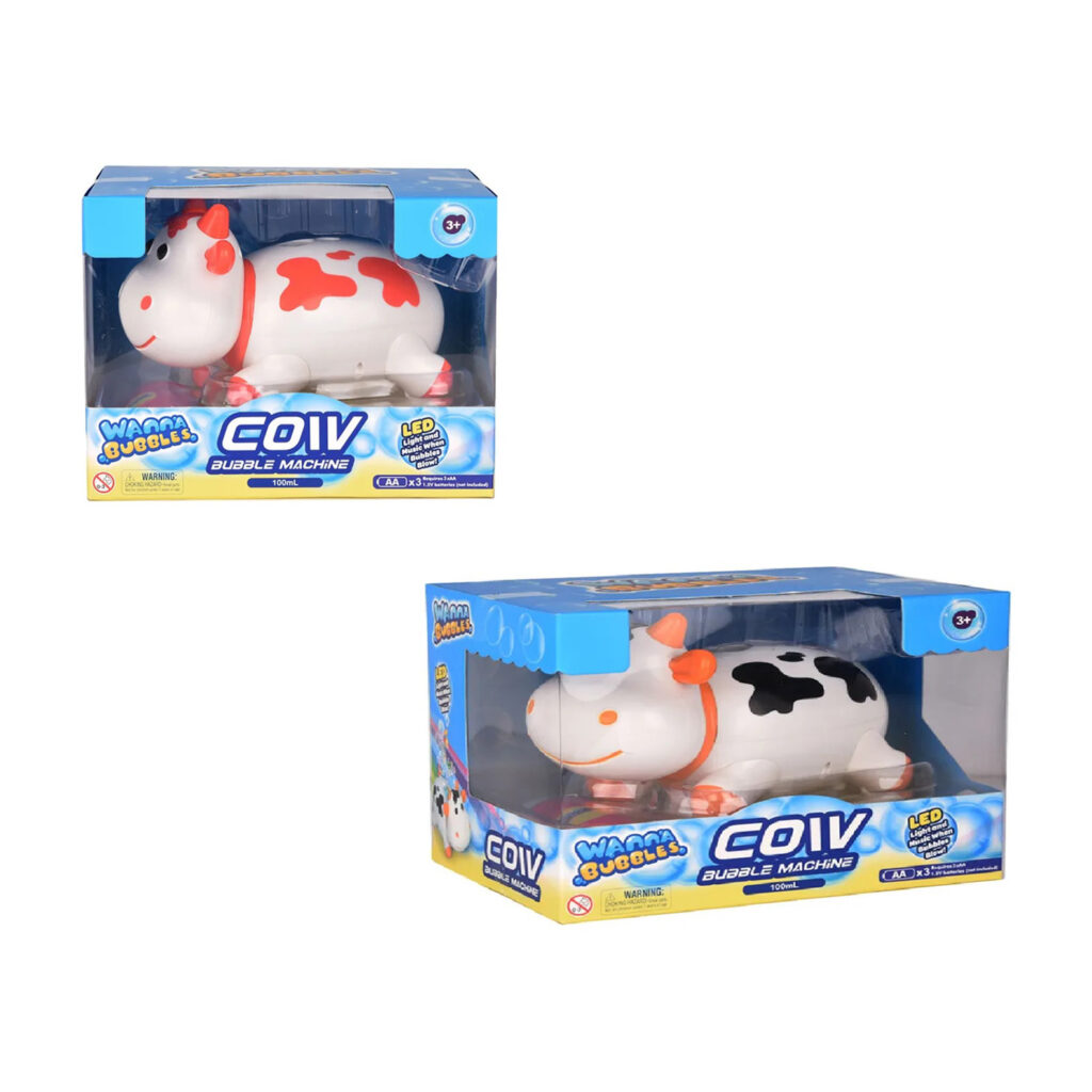 Wanna Bubbles B/O Bubble Cow Bump - Go With Light Sounds