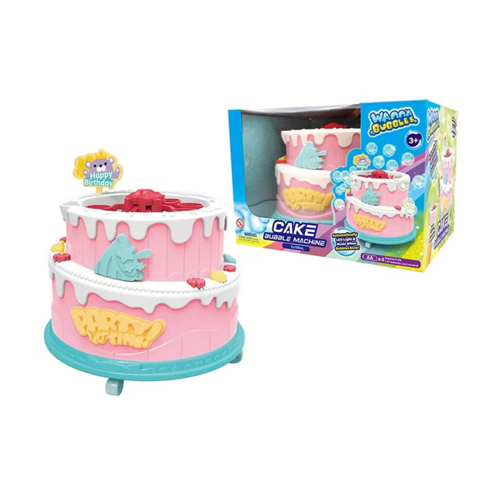 Wanna Bubbles  Birthday Cake Bubble Machine