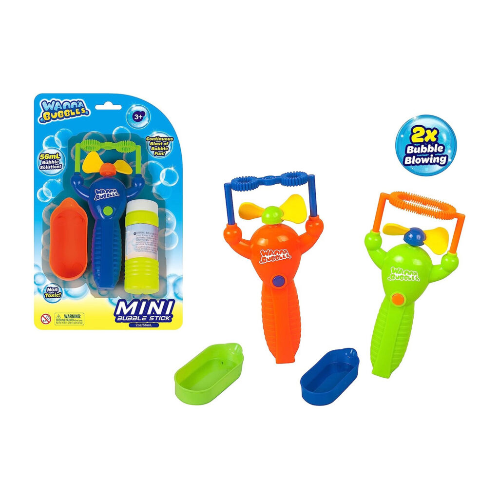 Wanna Bubbles B/O Mini Bubble Fan Blaster