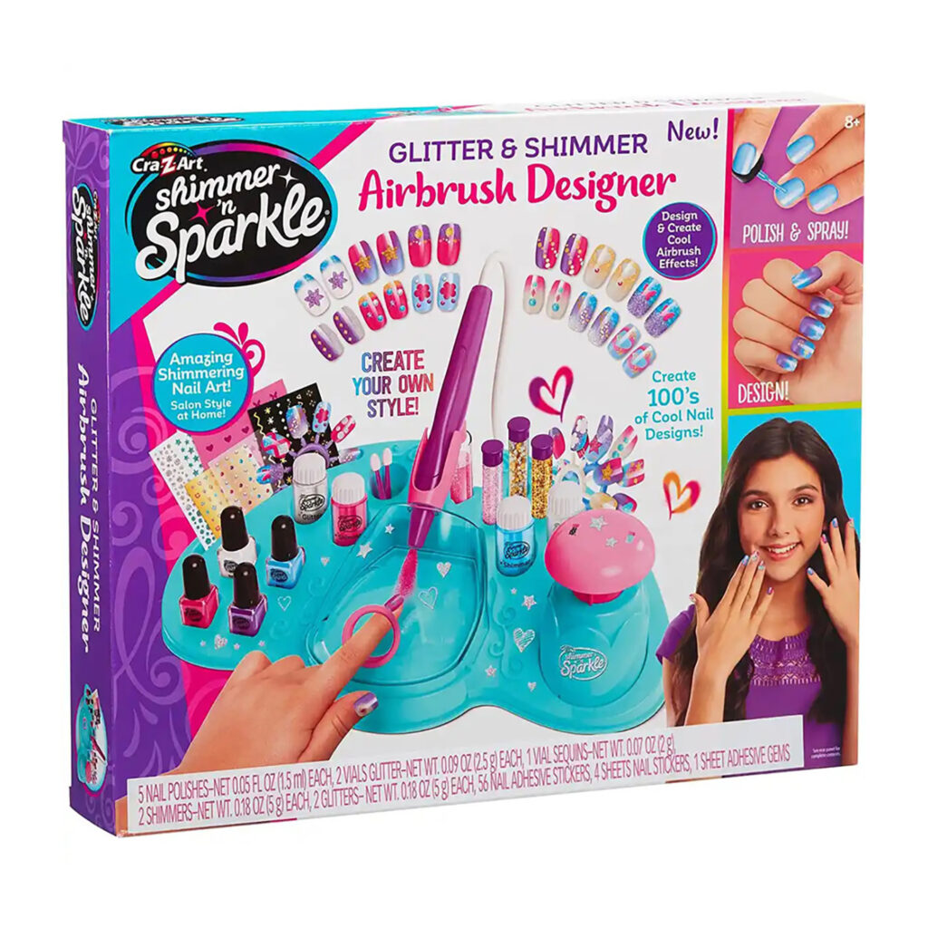 Cra-Z-Art Shimmer N' Sparkle Airbrush Nail Design Studio