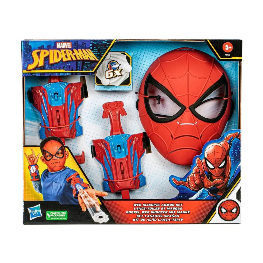 Hasbro Spiderman Web Slinging Armor Set F8120