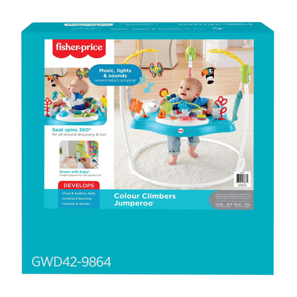 Mattel Fisher-Price Color Climbers Jumperoo