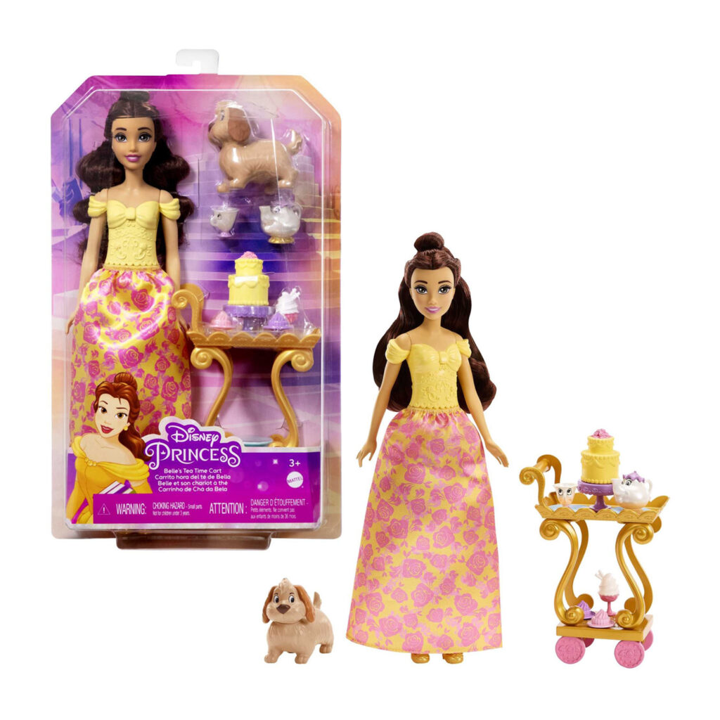 Mattel Disney Princess Fashion Doll & Storytelling - Belle