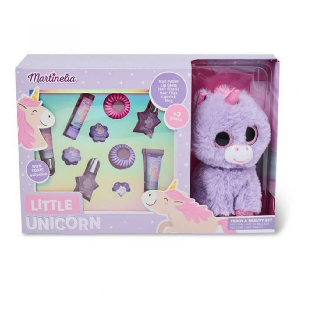 Martinelia Little Unicorn Teddy & Beauty Set