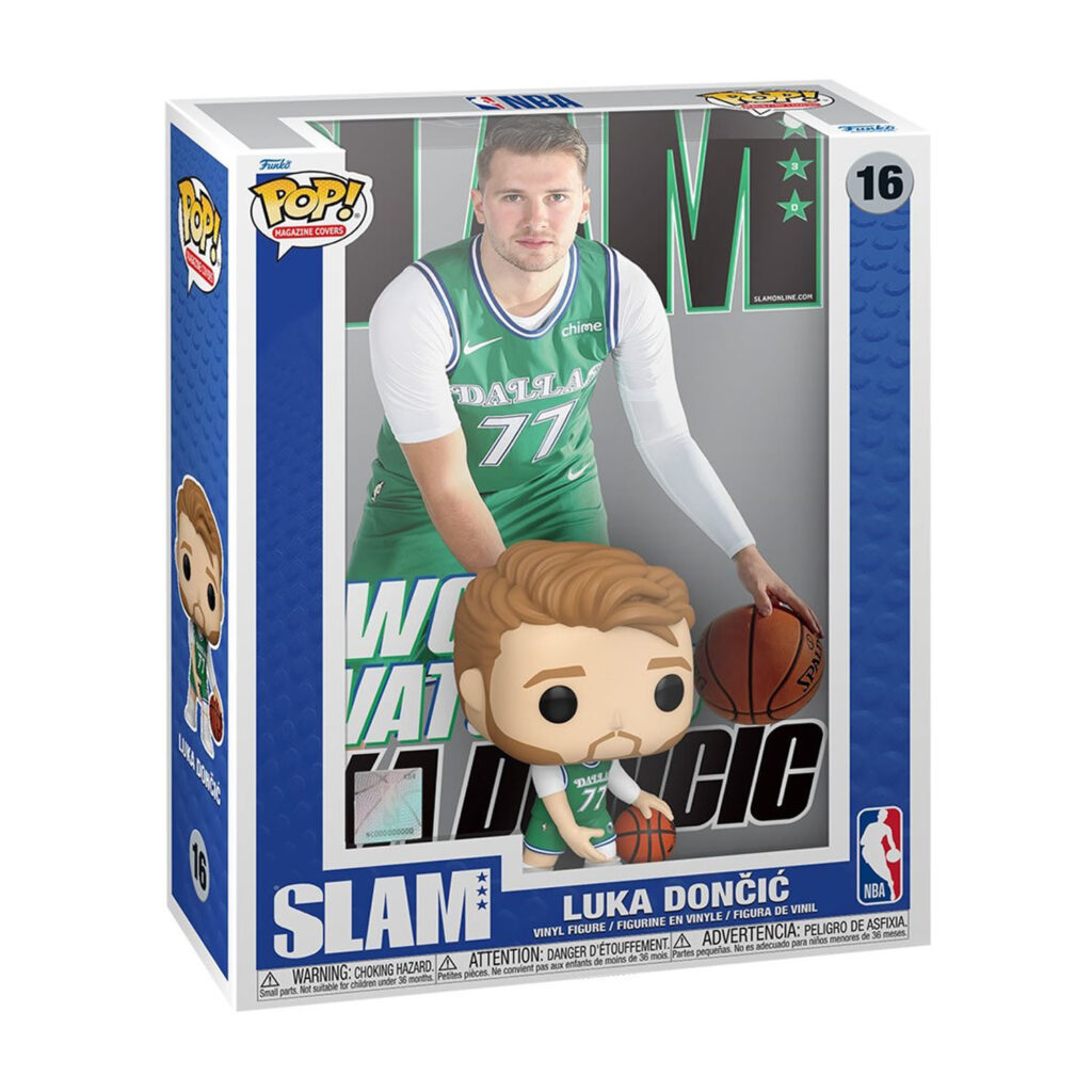 Funko Pop Cover! Basketball: Nba Slam - Luka Doncic