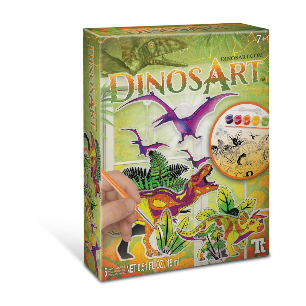 Dinosart Suncatchers