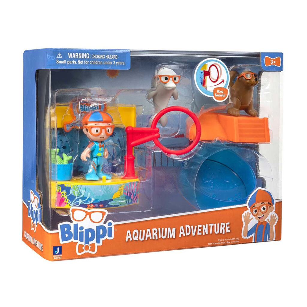 Blippi Little Adventures Playset 3Asst