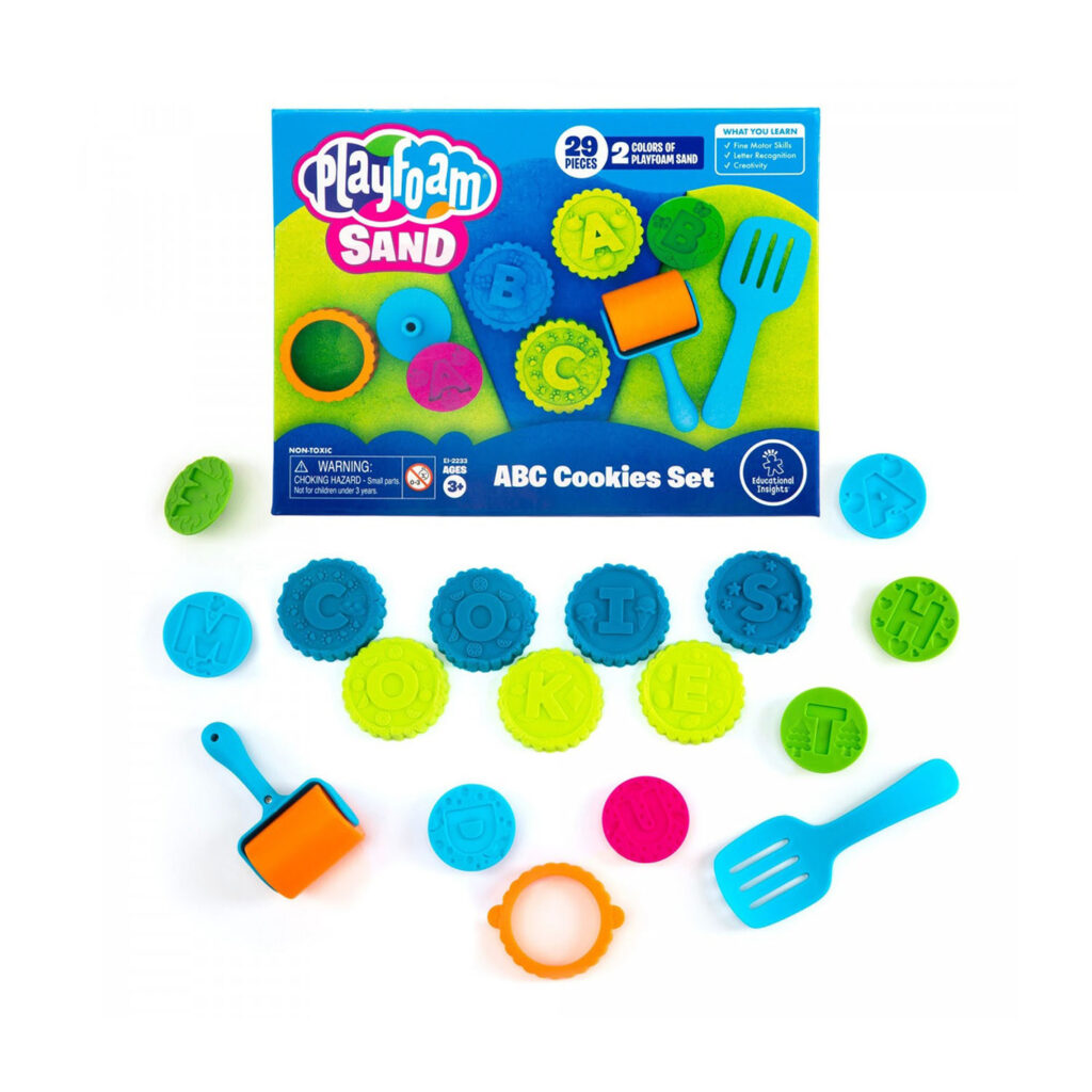 Learning Resources Playfoam Sand Abc Cookies Set