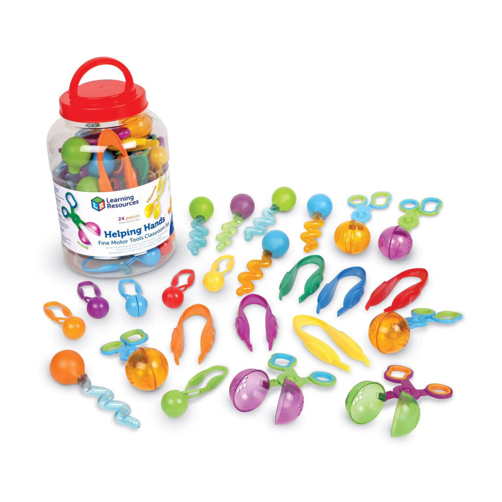 Learning Resources Helping Hands Fine Motor Tools Classroom Set