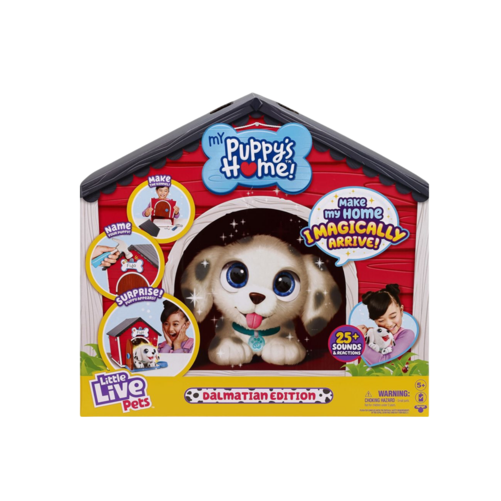 Little Live Pets Flat Pk Puppy Dalmantian - Heart/Paw Exclusive