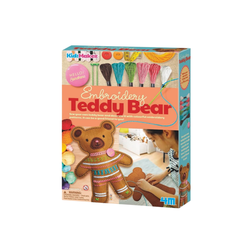 4M Embroidery Teddy Bear