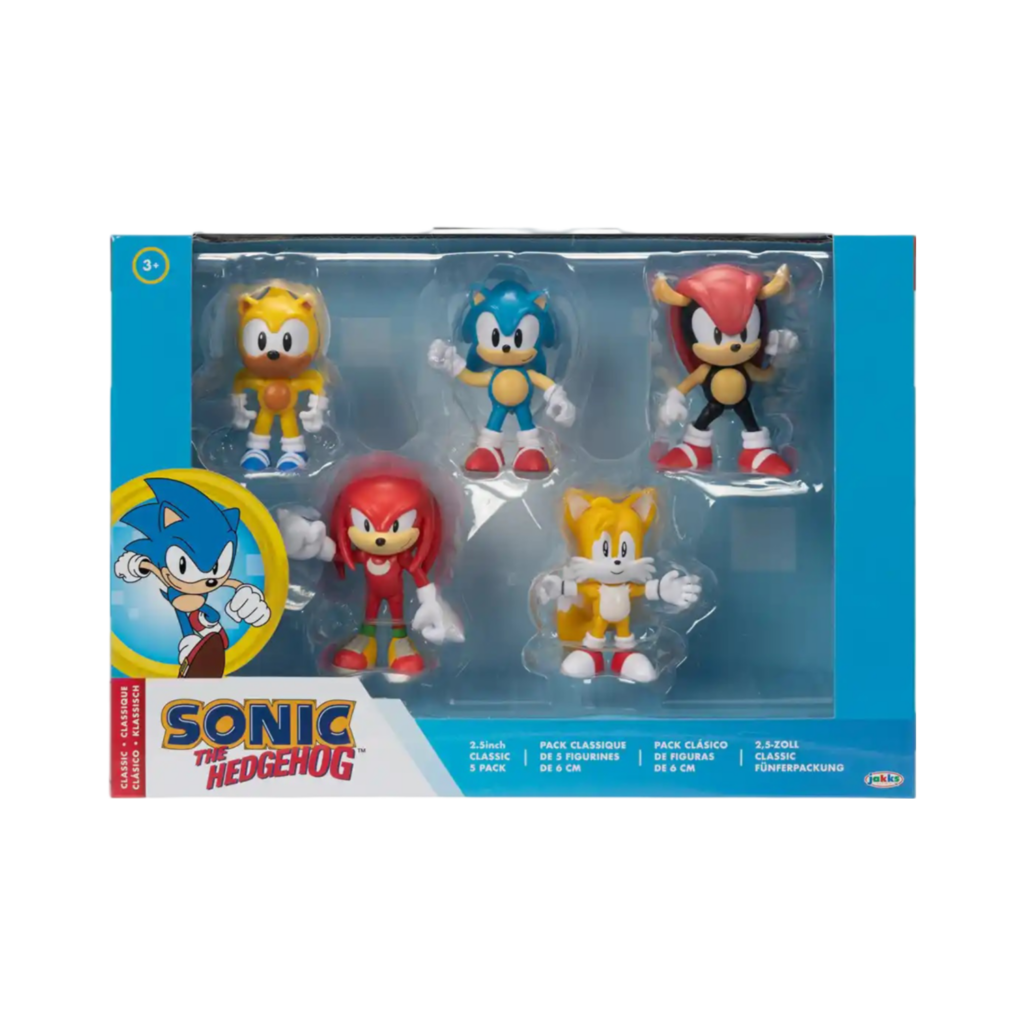 Jakks Pacific Sonic The Hedgehog 2.5" Figures 5-Pack 41906