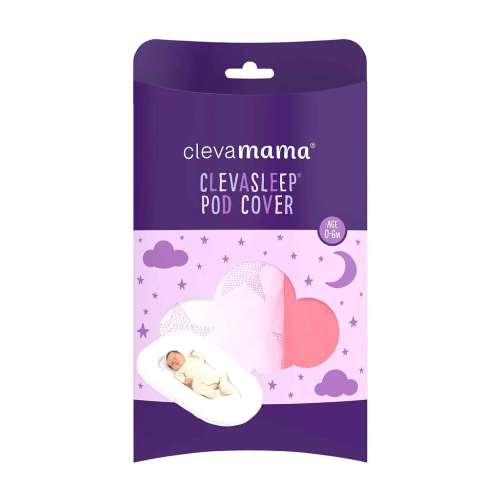 Clevamama Clevafoam Baby Pod Cover - Pink (0-6M)