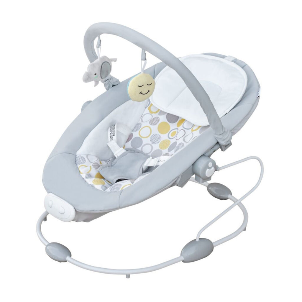 Moon Juvenile Hopper Baby Bouncer - Grey