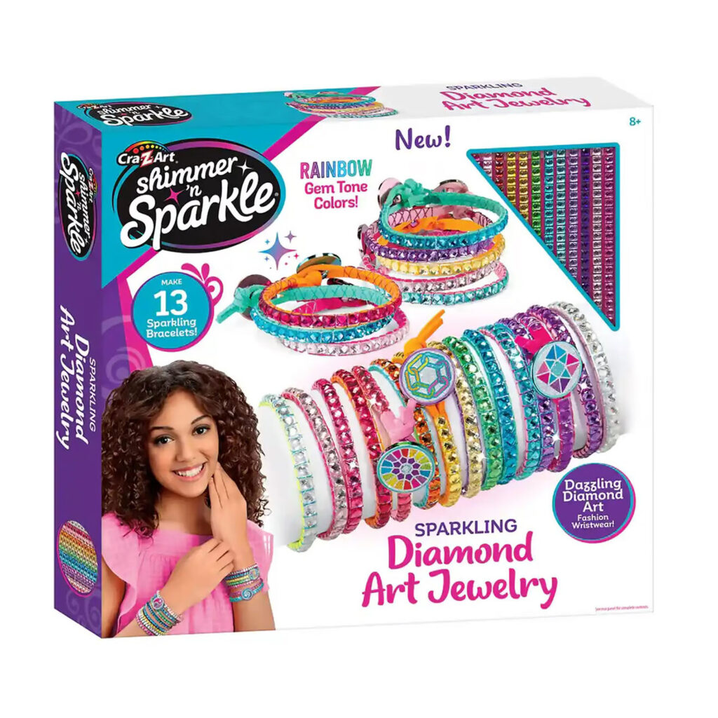Cra-Z-Art Shimmer N' Sparkle Sparkling Diamond Art Jewelry