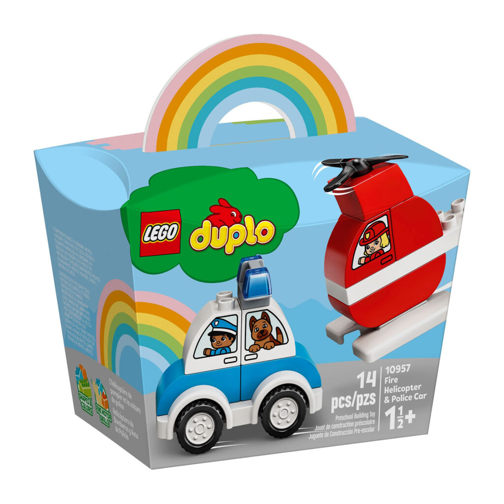 Lego Duplo 10957 Fire Helicopter & Police Car