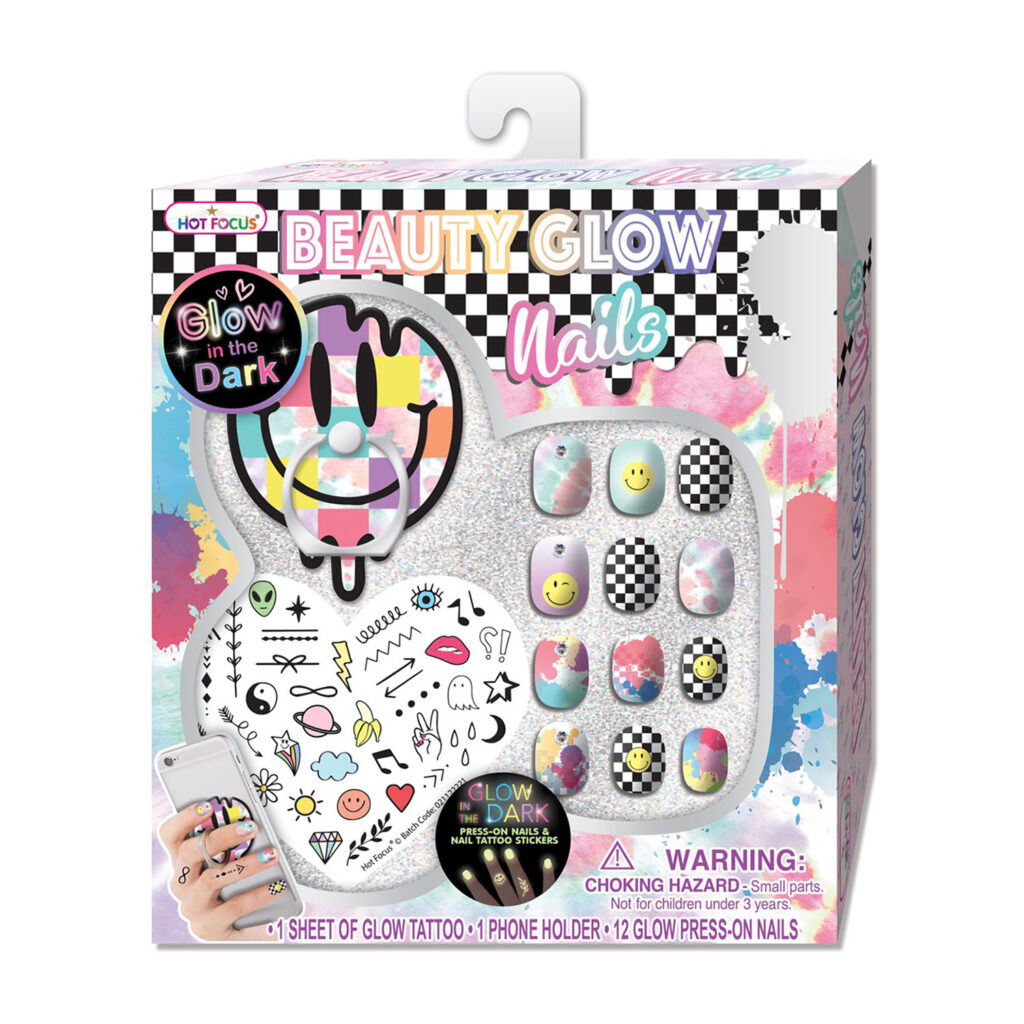 Hot Focus Beauty Glow Nails