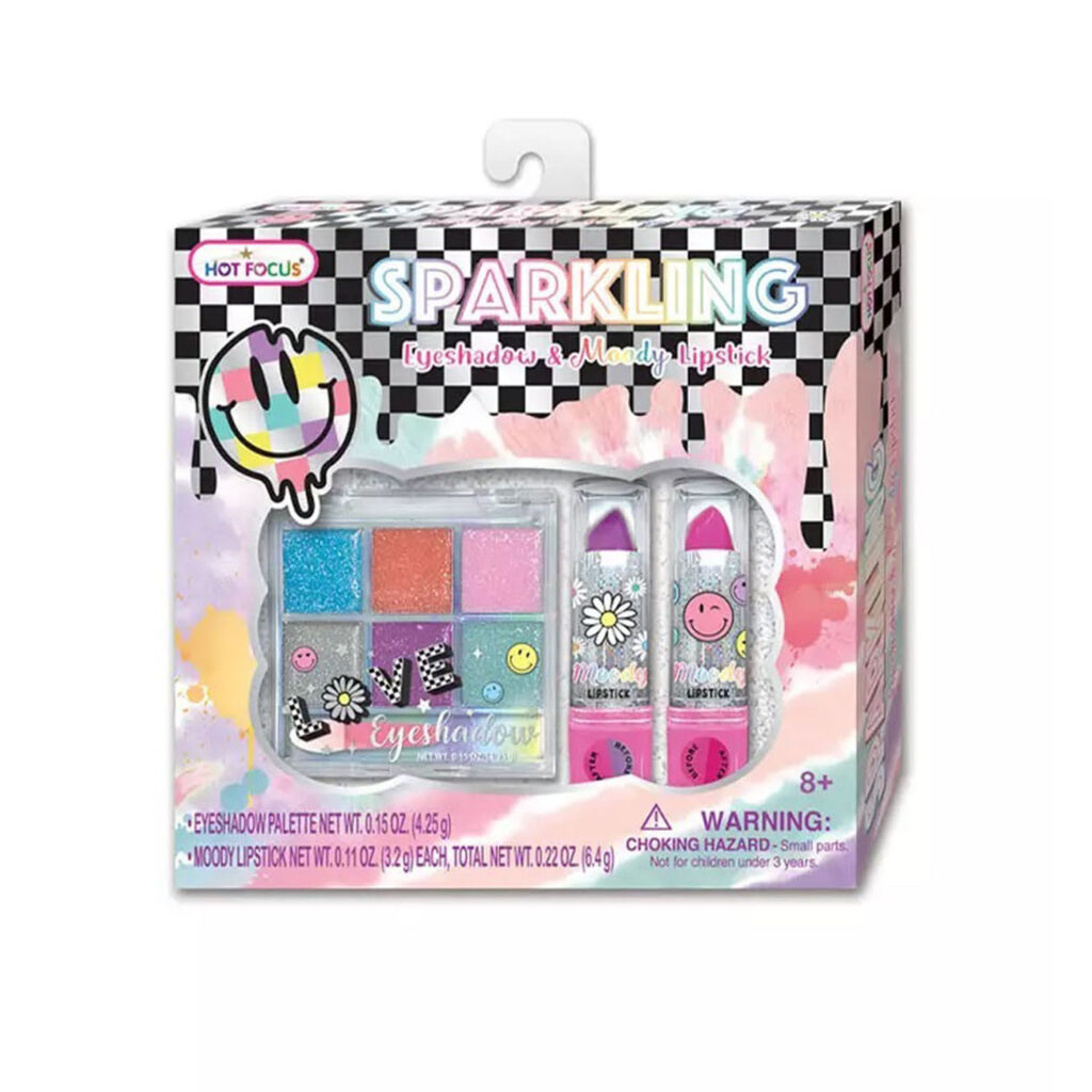 Hot Focus Sparkling Eyeshadow & Moody Lipstick