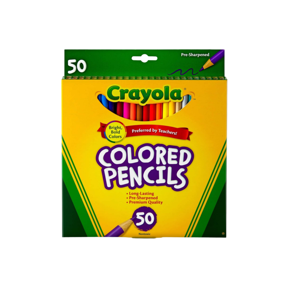 Crayola 50 Coloured Pencils