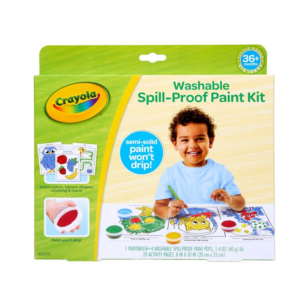 Crayola Spill-Proof Paint Activity Kit