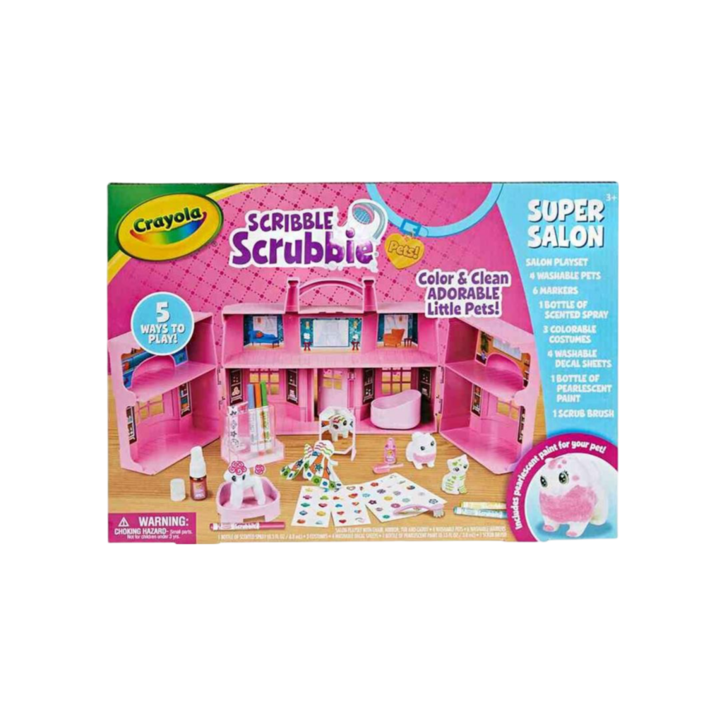 Crayola Scribble Scrubbie Pets, Super Salon