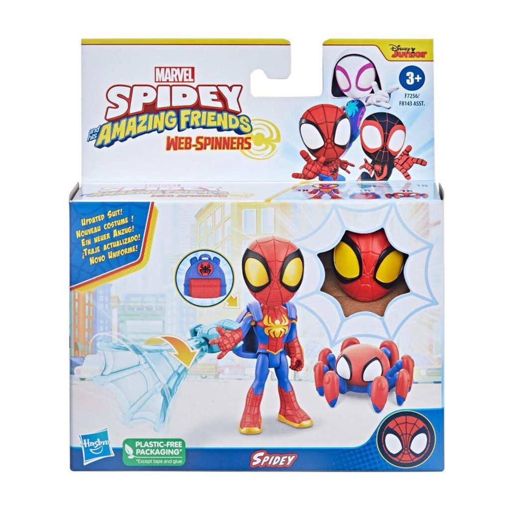 Hasbro Spidey & Amazing Friends Saf Hero Webspinner Spidey F7256