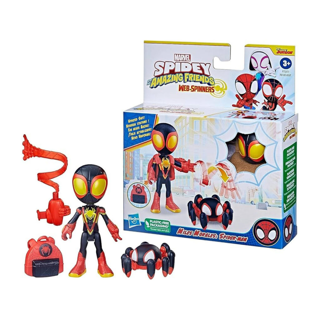 Hasbro Spidey & Amazing Friends Saf Hero Webspinner Miles F7257
