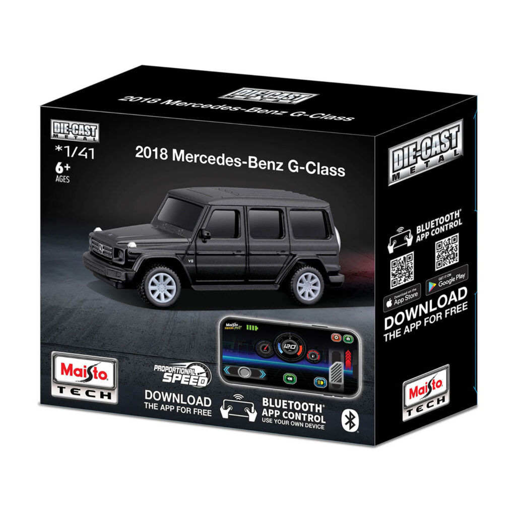 Maisto  1:41 Die Cast R/C Mini Metal With Mobile App Control    82650