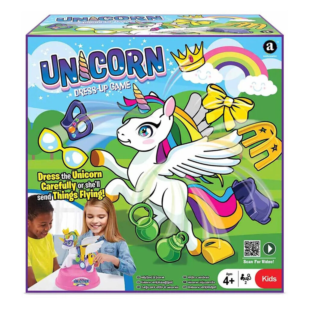 Ambassador Unicorn Dress-Up Game!