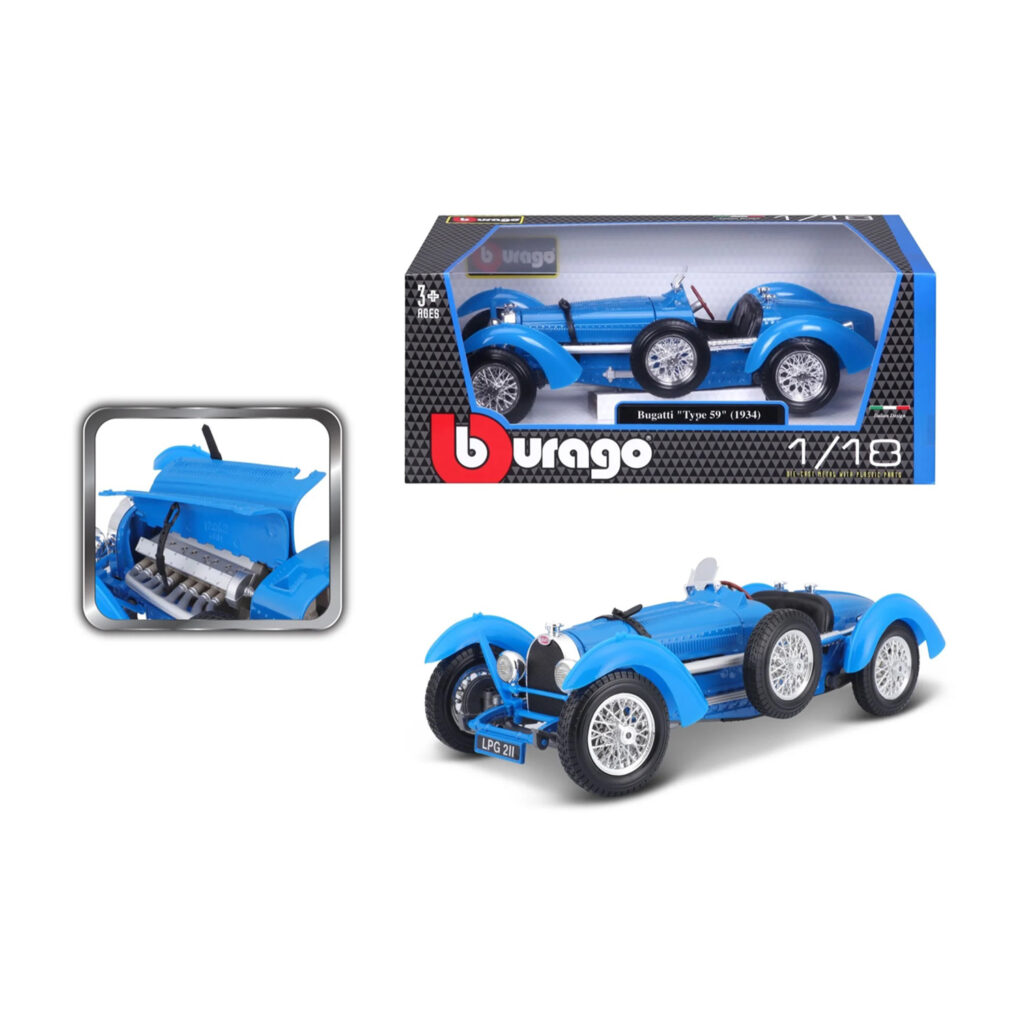 Bburago 18-12062 1/18  -  Bugatti Type 59 47512062