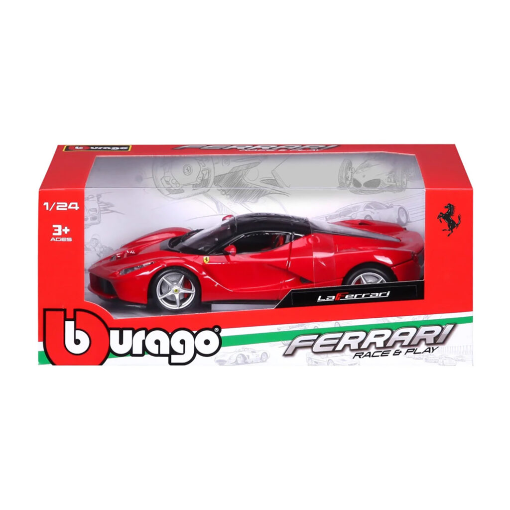 Bburago 18-26022 1/24 Ferrari Race & Play (W/O Stnd) - Laferrari Aperta - Rd 47526022