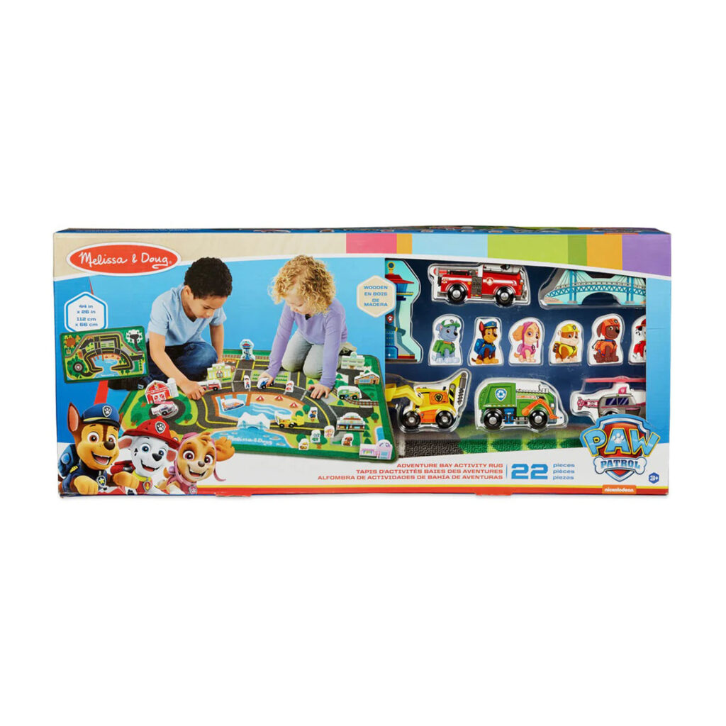 Melissa & Doug Paw Patrol Activity Rug - Adventure Bay 46033273