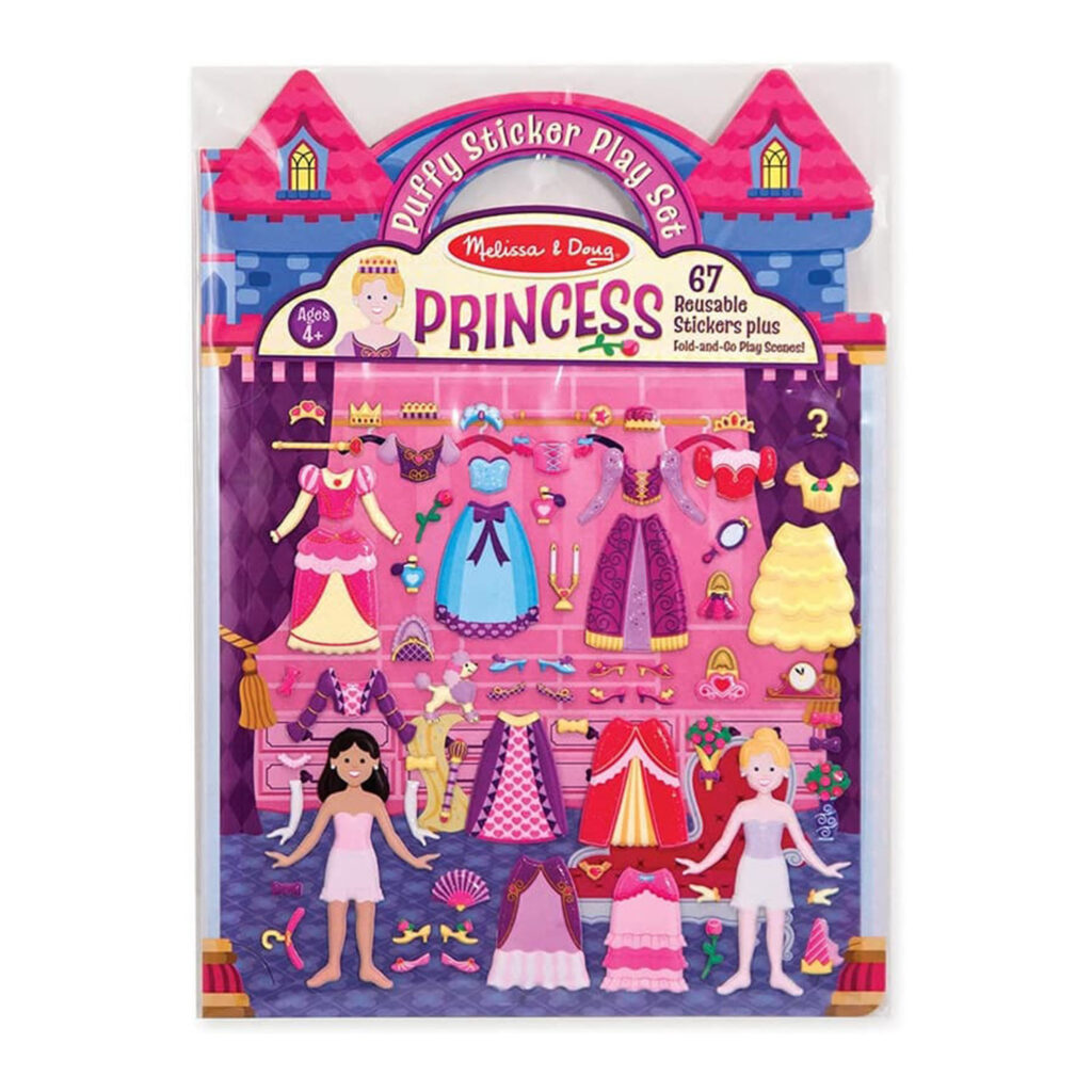 Melissa & Doug Puffy Sticker Play Set - Princess