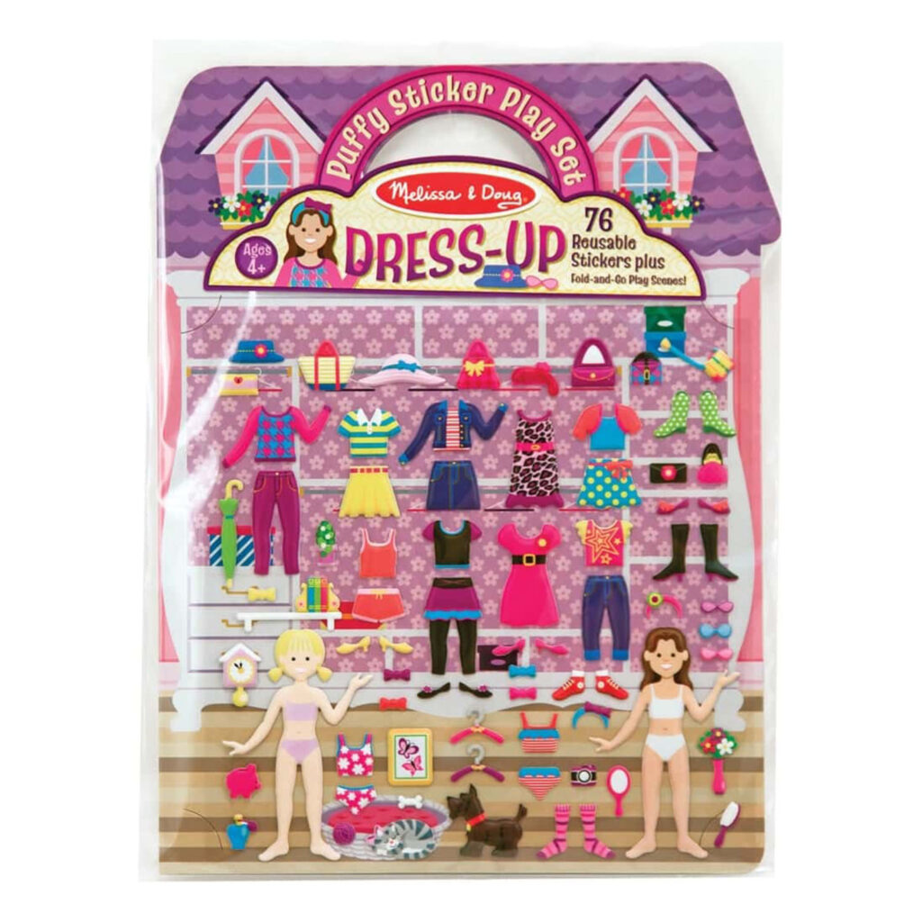 Melissa & Doug Puffy Sticker Play Set - Dress-Up