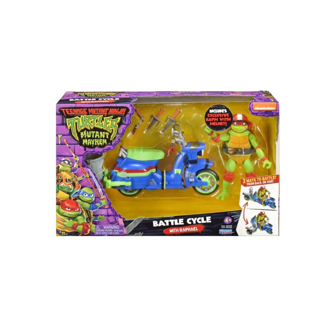 Tmnt Battle Cycle With Raphael 83432