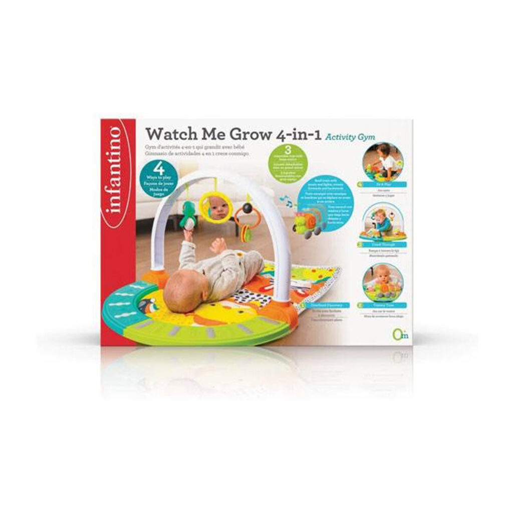 Infantino Watch Me Grow 3-In-1 Activity Gym