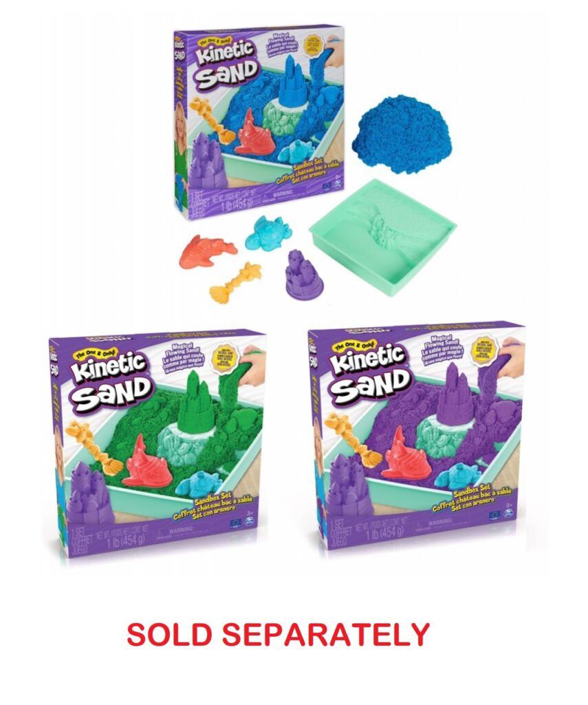 Kinetic Sand Box Set V2 (1Lb)  Assorted     6067800