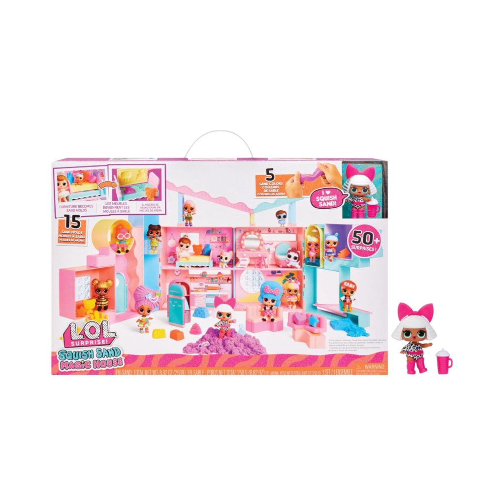 Lol Surprise Squish Sand Magic House With  Tot