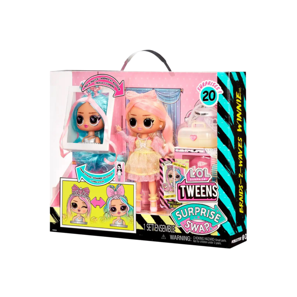 Lol Surprise Tweens Surprise Swap Fashion Doll (Braids-2-Waves Winnie)