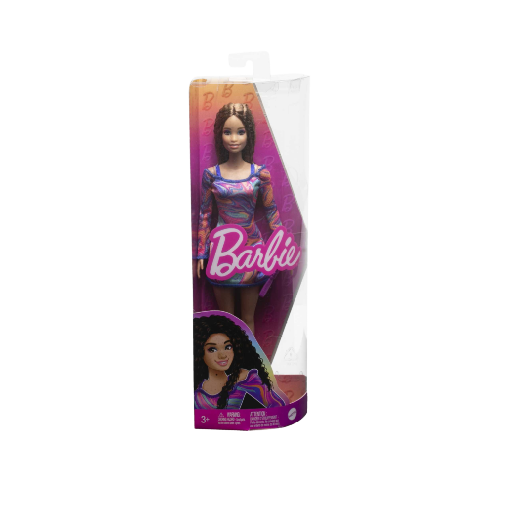 Mattel Barbie Fashionistas Doll - Rainbow Marble Swirl (New Pack)