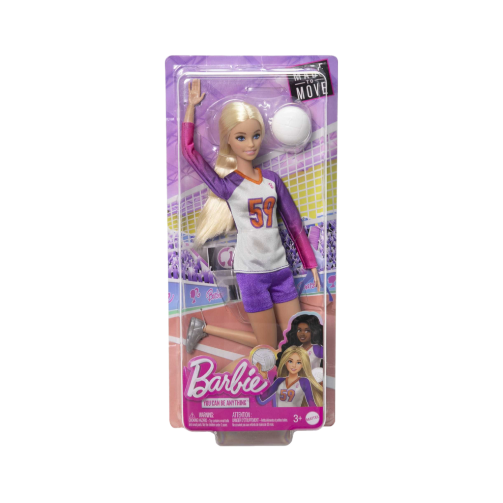 Mattel Barbie Articulated Sports Doll - Volleyball
