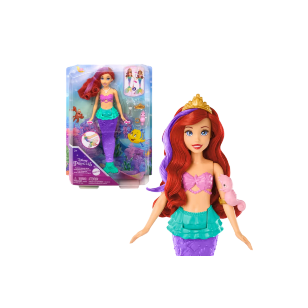 Mattel Disney Princess Fashion Doll Ariel Feature Doll