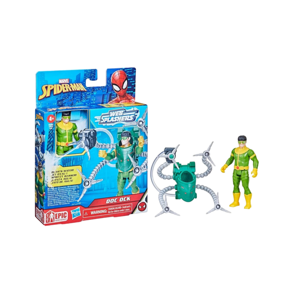 Hasbro Spiderman 4Inch Deluxewater Webs Doc Ock