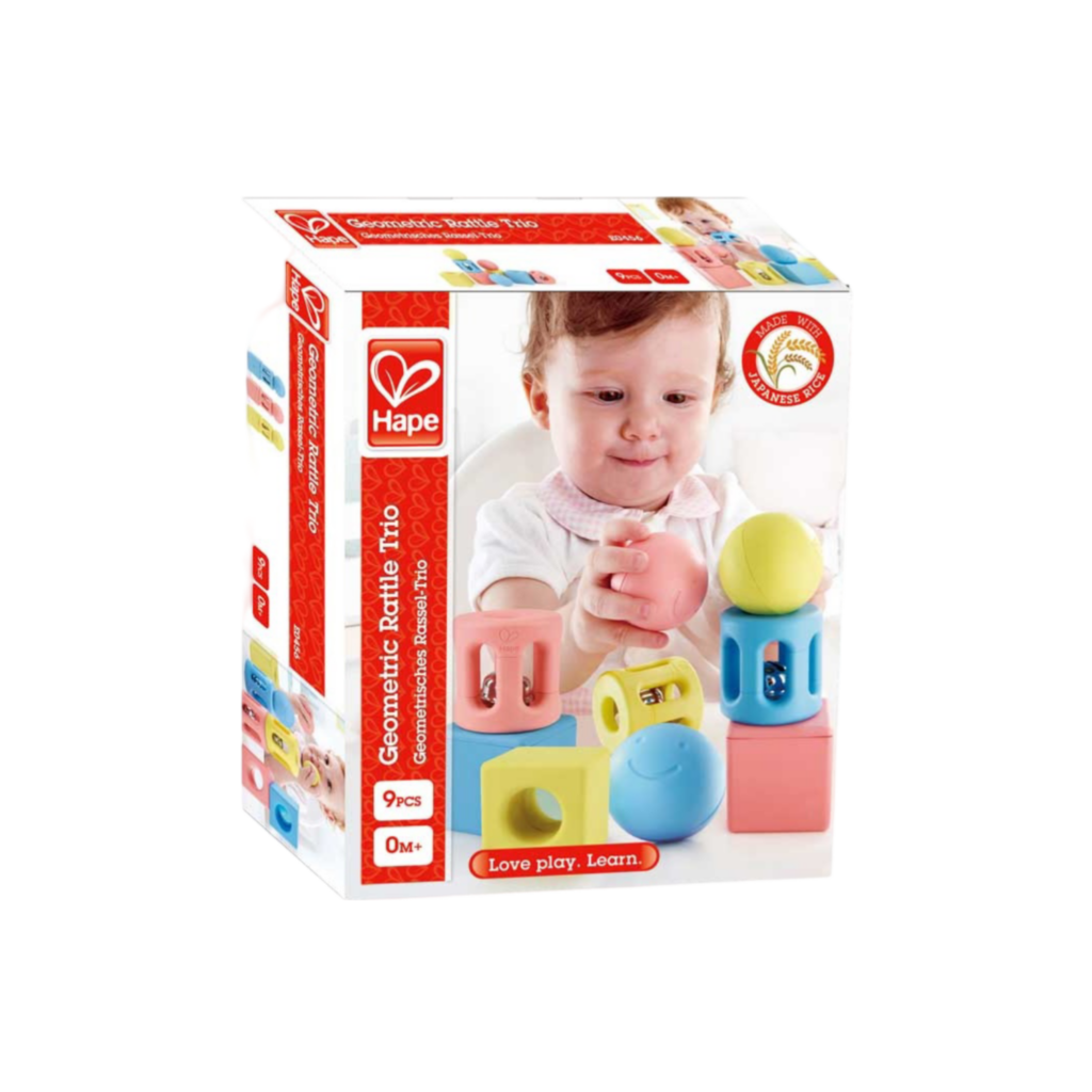 Hape Geometric Rattle Trio