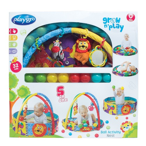 Playgro Ball Playnest Activity Gym