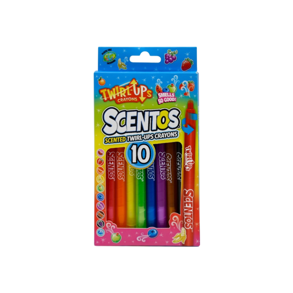 10 Scentos Twistable Crayons
