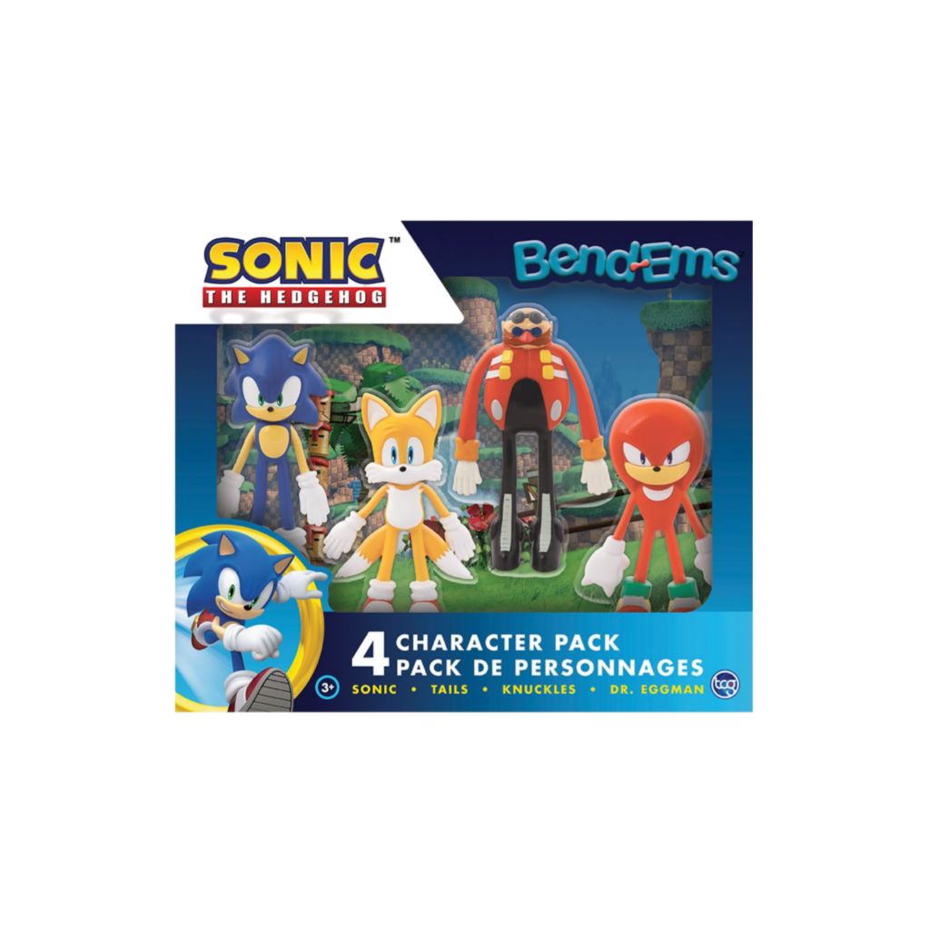 Bend-Ems Sonic The Hedgehog 4-In-1 Pack